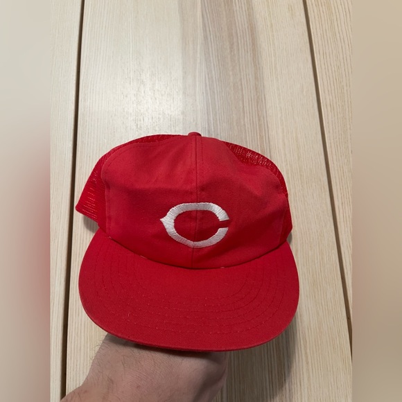 Annco Other - Vintage Annco Cincinnati Reds Mesh Trucker SnapBack Hat